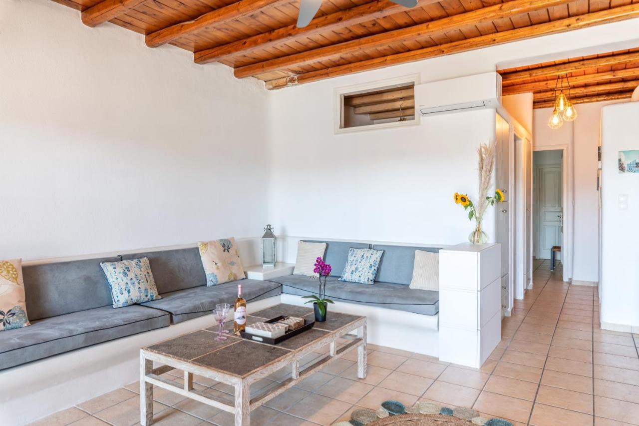Yalos Mykonos Ornos Pouli Private Apartments W Shared Swimming Pool Mykonos Town Buitenkant foto