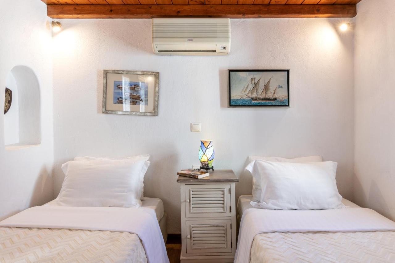 Yalos Mykonos Ornos Pouli Private Apartments W Shared Swimming Pool Mykonos Town Buitenkant foto