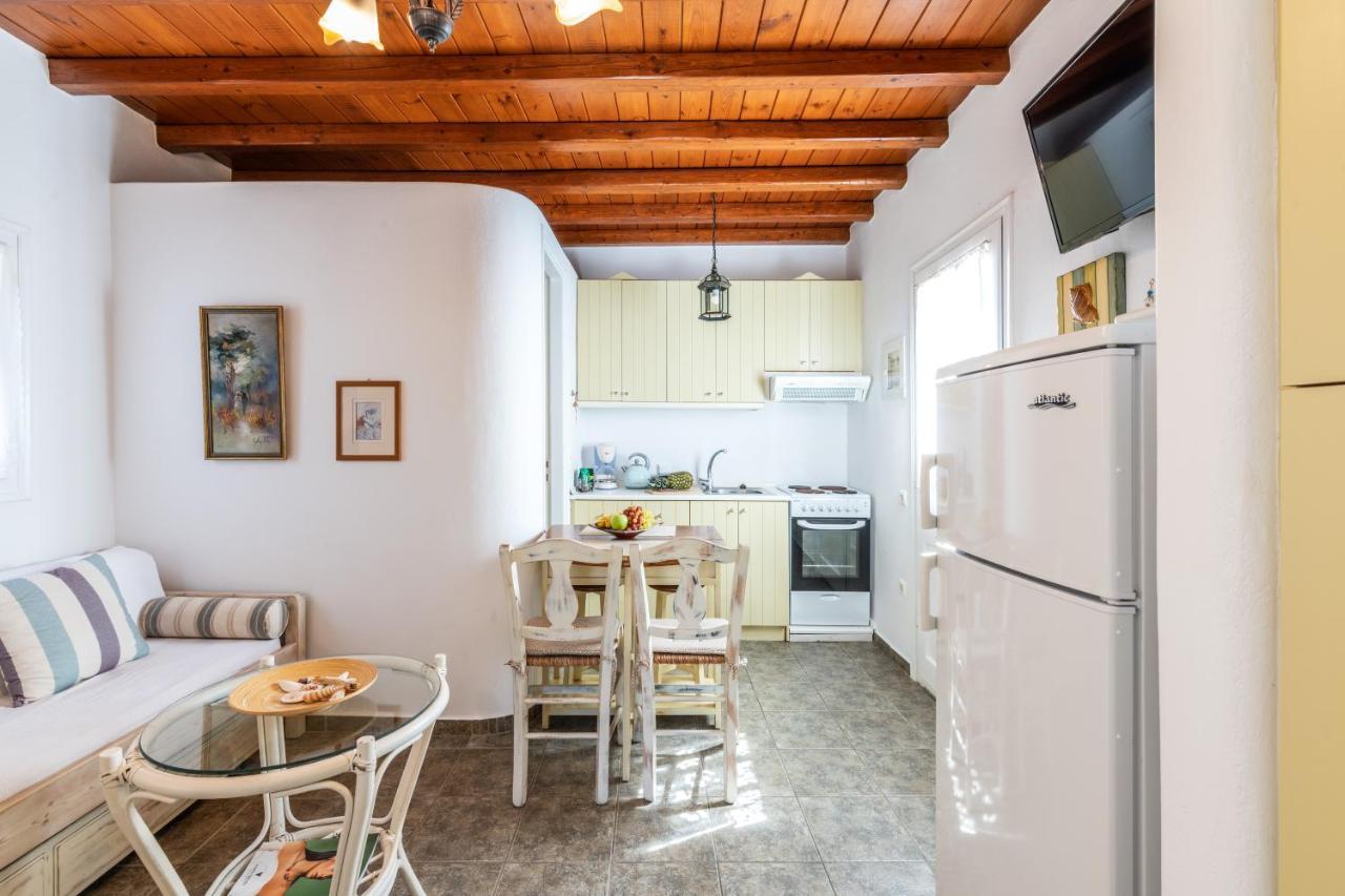 Yalos Mykonos Ornos Pouli Private Apartments W Shared Swimming Pool Mykonos Town Buitenkant foto