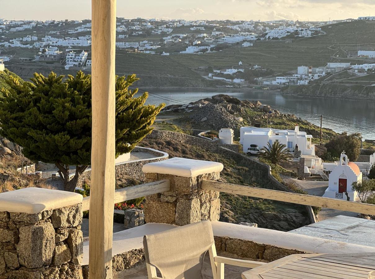 Yalos Mykonos Ornos Pouli Private Apartments W Shared Swimming Pool Mykonos Town Buitenkant foto