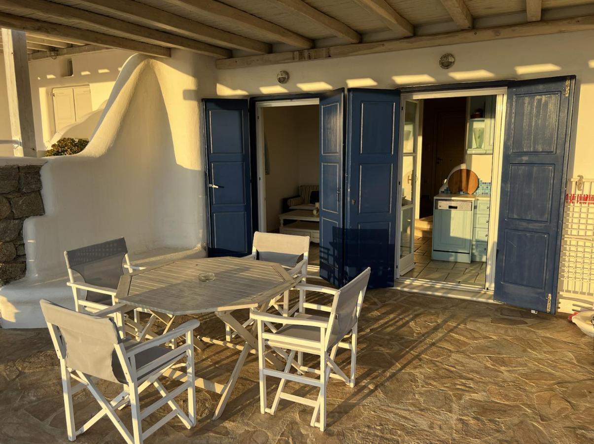 Yalos Mykonos Ornos Pouli Private Apartments W Shared Swimming Pool Mykonos Town Buitenkant foto